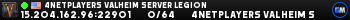 4Netplayers Valheim Server legion 4Netplayers Valheim Server legion