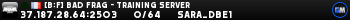 [B:F] Bad Frag - Training Server