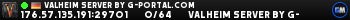 Valheim Server by G-Portal.com Valheim Server by G-Portal.com