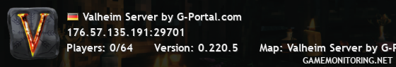 Valheim Server by G-Portal.com Valheim Server by G-Portal.com