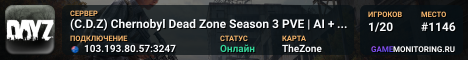 (C.D.Z) Chernobyl Dead Zone Season 3 PVE | AI + Mods