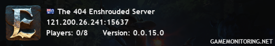 The 404 Enshrouded Server The 404 Enshrouded Server