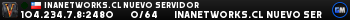 INANetworks.CL Nuevo Servidor INANetworks.CL Nuevo Servidor