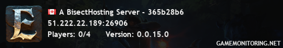 A BisectHosting Server - 365b28b6 A BisectHosting Server - 365b28b6