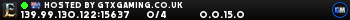Hosted by GTXGaming.co.uk Hosted by GTXGaming.co.uk