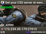 Get your CSS server at www.elitegameservers.net