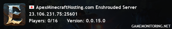 ApexMinecraftHosting.com Enshrouded Server ApexMinecraftHosting.com Enshrouded Server