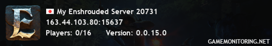 My Enshrouded Server 20731 My Enshrouded Server 20731