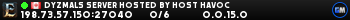 Dyzmals Server Hosted By Host Havoc Dyzmals Server Hosted By Host Havoc