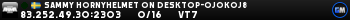Sammy Hornyhelmet on DESKTOP-0J0K0J8 Sammy Hornyhelmet on DESKTOP-0J0K0J8