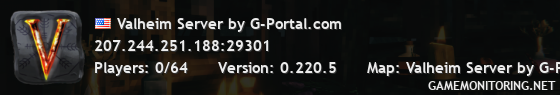 Valheim Server by G-Portal.com Valheim Server by G-Portal.com