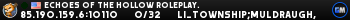Echoes of the Hollow Roleplay. Echoes of the Hollow Roleplay.