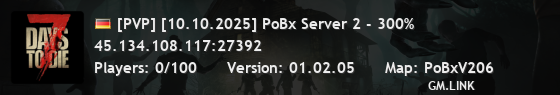 [PVP] [10.10.2025] PoBx Server 2 - 300%