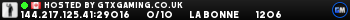Hosted by GTXGaming.co.uk Hosted by GTXGaming.co.uk