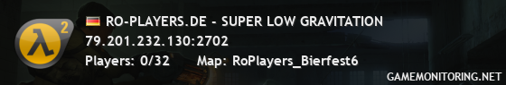 RO-PLAYERS.DE - SUPER LOW GRAVITATION RO-PLAYERS.DE - SUPER LOW GRAVITATION