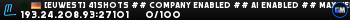 [EUWest] 41Shots ## Company enabled ## AI enabled ## max vehicles 15 p.p.