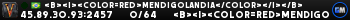 <b><i><color=RED>Mendigolandia</color></i></b> <b><i><color=RED>Mendigolandia</color></i></b>