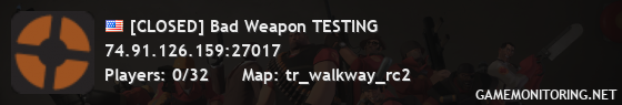 [CLOSED] Bad Weapon TESTING