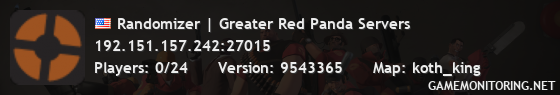 Randomizer | Greater Red Panda Servers