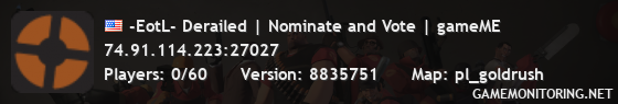 -EotL- Derailed | Nominate and Vote | gameME