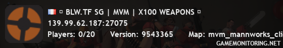 █ BLW.TF SG | MVM | X100 WEAPONS █