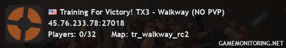 Training For Victory! TX3 - Walkway (NO PVP)