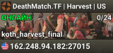 DeathMatch.TF | Harvest | US
