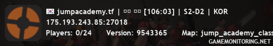 jumpacademy.tf | 공식 서버 [106:48] | S4-D4 | KOR