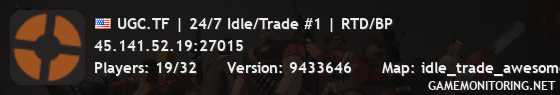 UGC.TF | 24/7 Idle/Trade #1 | RTD/BP