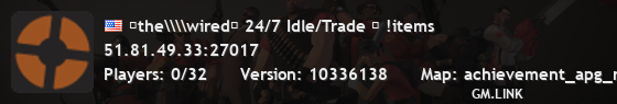 ╢the\\\\wired╟ 24/7 Idle/Trade ☼ !items
