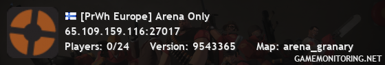 [PrWh Europe] Arena Only