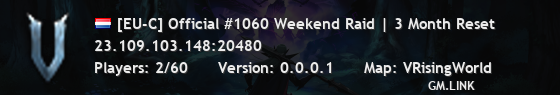[EU-C] Official #1060 Weekend Raid | 3 Month Reset