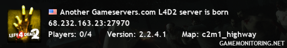 Another Gameservers.com L4D2 server is born