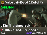 Valve Left4Dead 2 Dubai Server (srcds1002-dxb1.161.225)