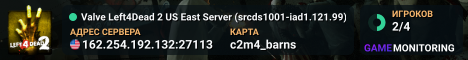 Valve Left4Dead 2 US East Server (srcds1001-iad1.121.99)