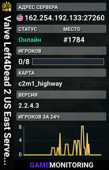 Valve Left4Dead 2 US East Server (srcds1002-iad1.121.246)