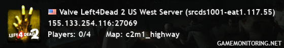 Valve Left4Dead 2 US West Server (srcds1001-eat1.117.55)