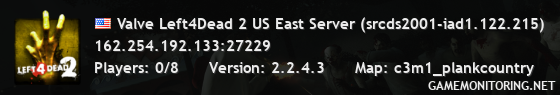 Valve Left4Dead 2 US East Server (srcds2001-iad1.122.215)