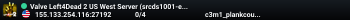 Valve Left4Dead 2 US West Server (srcds1001-eat1.117.178)