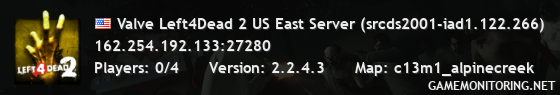 Valve Left4Dead 2 US East Server (srcds2001-iad1.122.266)