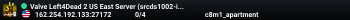 Valve Left4Dead 2 US East Server (srcds1002-iad1.121.158)