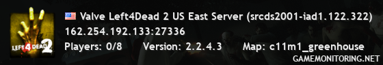 Valve Left4Dead 2 US East Server (srcds2001-iad1.122.322)