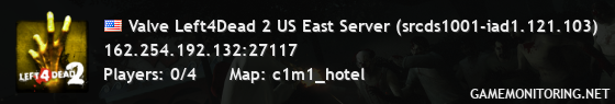 Valve Left4Dead 2 US East Server (srcds1001-iad1.121.103)