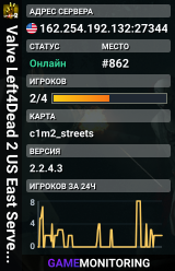 Valve Left4Dead 2 US East Server (srcds1001-iad1.121.330)