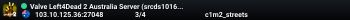 Valve Left4Dead 2 Australia Server (srcds1016-syd1.171.34)