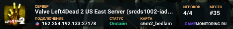Valve Left4Dead 2 US East Server (srcds1002-iad1.121.164)