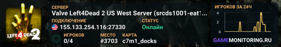 Valve Left4Dead 2 US West Server (srcds1001-eat1.117.316)