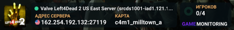 Valve Left4Dead 2 US East Server (srcds1001-iad1.121.105)