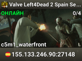 Valve Left4Dead 2 Spain Server (srcds1001-mad1.195.134)