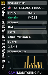 Valve Left4Dead 2 US West Server (srcds1001-eat1.117.372)